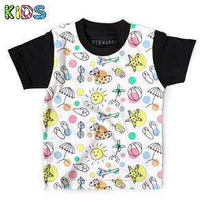Kaos Anak Full-Print tshirt fullprint summer pattern