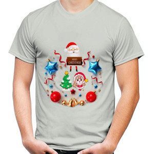 Kaos Funny Santa Christmas
