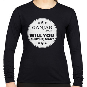 Kaos Will You Shut Up, Man ganjar logo 3