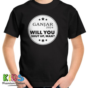 Kaos Will You Shut Up, Man ganjar logo 3