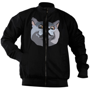 Jaket Bomber Kucing