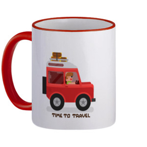 Mug Travelling Jeep