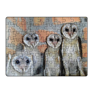 Puzzle Baby Owls