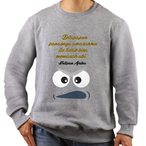 Jaket Sweater Kutipan Tentang Amarah