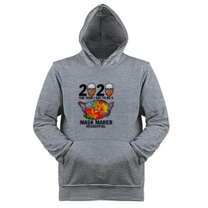 Jaket Hoodie mask maker 2020