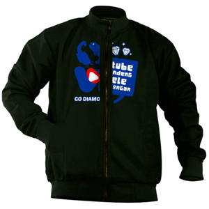 Jaket Bomber Kaos Vtube Bandeng Lele Lamongan GO DIAMOND!!!