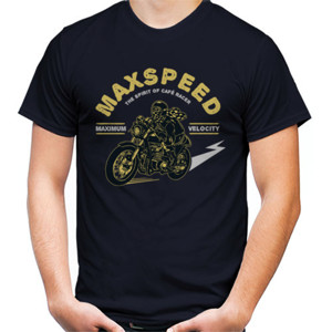 Kaos Caferacer - Max Speed