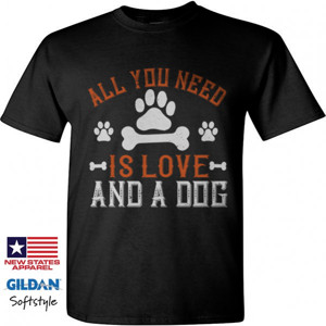 Kaos All You Need Is Love And A Dog