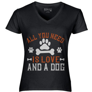 Kaos All You Need Is Love And A Dog
