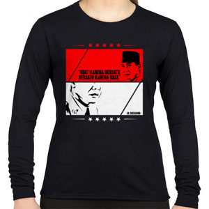 Kaos Kaos Soekarno - Bersatulah Indonesia (SB73M)