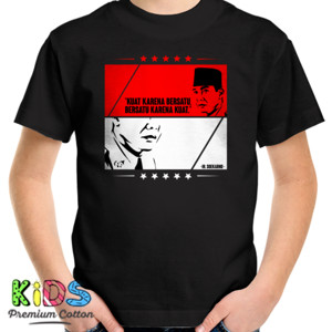 Kaos Kaos Soekarno - Bersatulah Indonesia (SB73M)