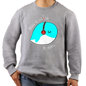 Jaket Sweater Stay a While