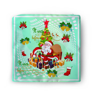 Sarung Bantal Merry Chsristmas Santa Claus / Selamat hari natal 