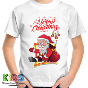 Kaos Kaos anak/Baju anak Merry Christmas natal