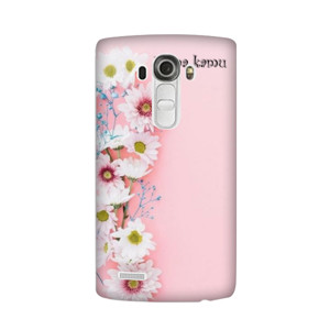 Bunga Pink Custom Nama Casing HP