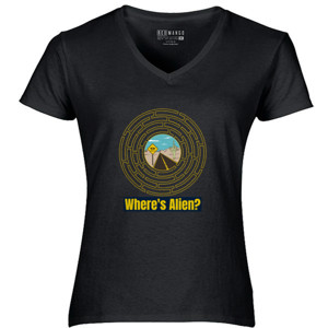 Kaos Kaos Tema Alien - Where's Alien?