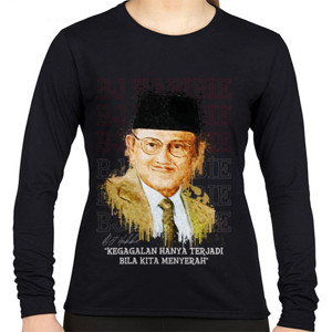 Kaos Quotes BJ Habibie 