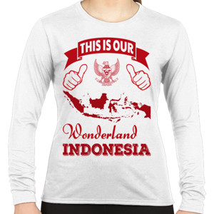 Kaos WONDERLAND INDONESIA | EXCLUSIVE 2 SIDED