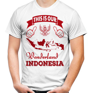 Kaos WONDERLAND INDONESIA | EXCLUSIVE 2 SIDED