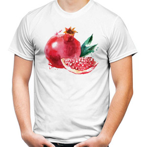 Kaos Buah Delima (Pomegranate)