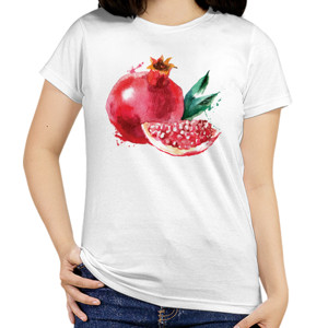 Kaos Buah Delima (Pomegranate)