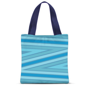 Tas Tote Fullprint colorful strips 02