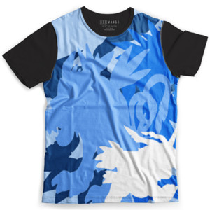 Kaos Fullprint KPO-037 Kaos Digimon Siluet Evolusi Gabumon