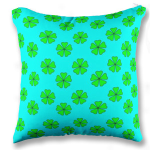 Bantal Sofa Pola Daun Background Tosca Customic47