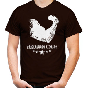 Kaos Body Building Fitness Grunge 2