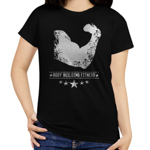 Kaos Body Building Fitness Grunge 2  