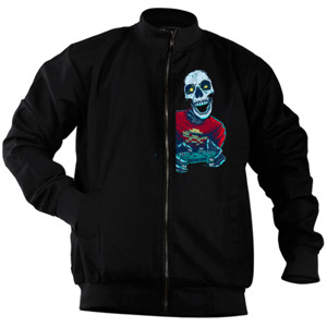 Jaket Bomber Skull Game
