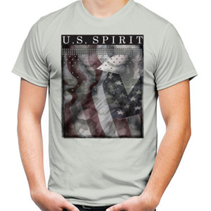 Kaos Bendera Amerika - US Spirit