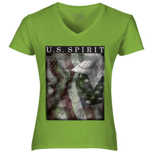 Kaos Bendera Amerika - US Spirit  