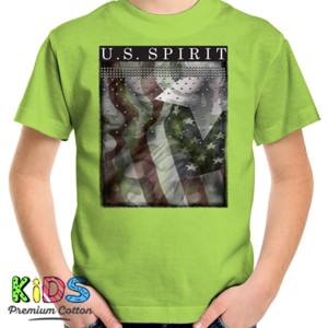 Kaos Bendera Amerika - US Spirit  