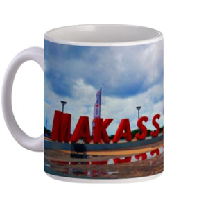 Mug Gelas Keramik Anjungan Makassar