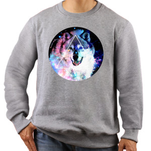 Jaket Sweater Galaxy - Wolf Triangle