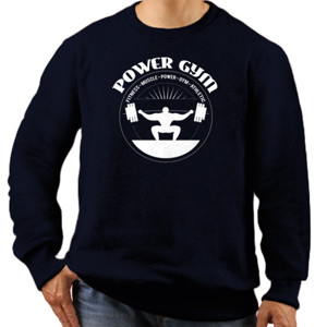 Jaket Sweater Power Gym 2 