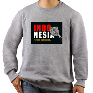 Jaket Sweater Indonesia Awasi