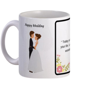 Mug Wedding - Mug Couple (Hadiah Pernikahan)