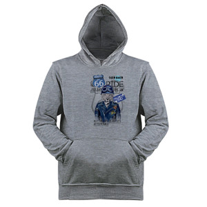 Jaket Hoodie Follow the Wind - Tiger Biker