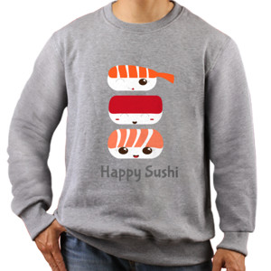 Jaket Sweater Happy Sushi