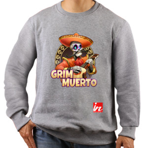 Jaket Sweater Grim Muerto