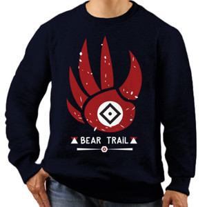 Jaket Sweater Bear Trail  