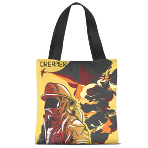 Tas Tote Fullprint Hero Dream