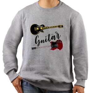 Jaket Sweater Guitar Favorit