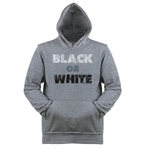 Jaket Hoodie Distro Black Or White
