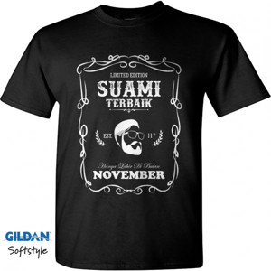 Kaos Classic Suami Terbaik Bulan November