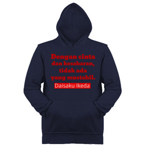 Jaket Hoodie Kaos Quote