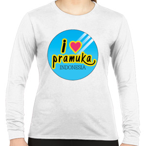 Kaos I Love Pramuka