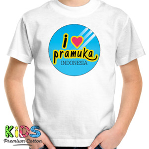 Kaos I Love Pramuka